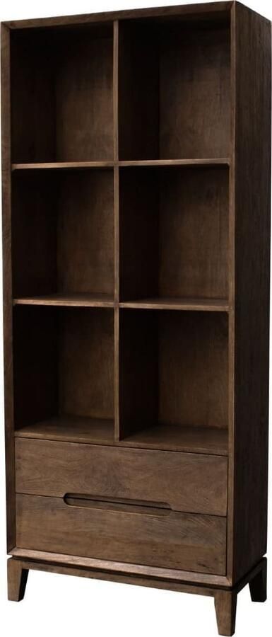 Livingfurn | Boekenkast Cortez 83 cm | Woonkamer meubels | Boekenkast