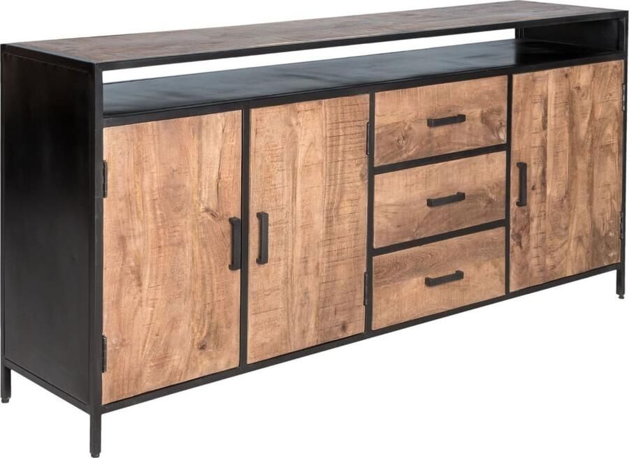 Livingfurn | Dressoir Sturdy Open 180 cm | Woonkamer meubels | Dressoir