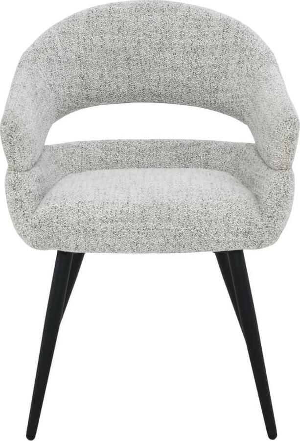 Livingfurn | Eetkamerstoel Megan Bisque Oasis | Zitmeubels eetkamer | Armstoel