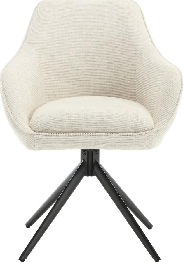 Livingfurn | Eetkamerstoel Thomas Sand | Zitmeubels eetkamer | Armstoel