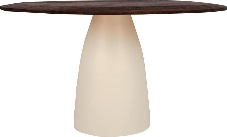 Livingfurn | Eettafel Brix Marron 140 cm | Eettafels | Eettafel