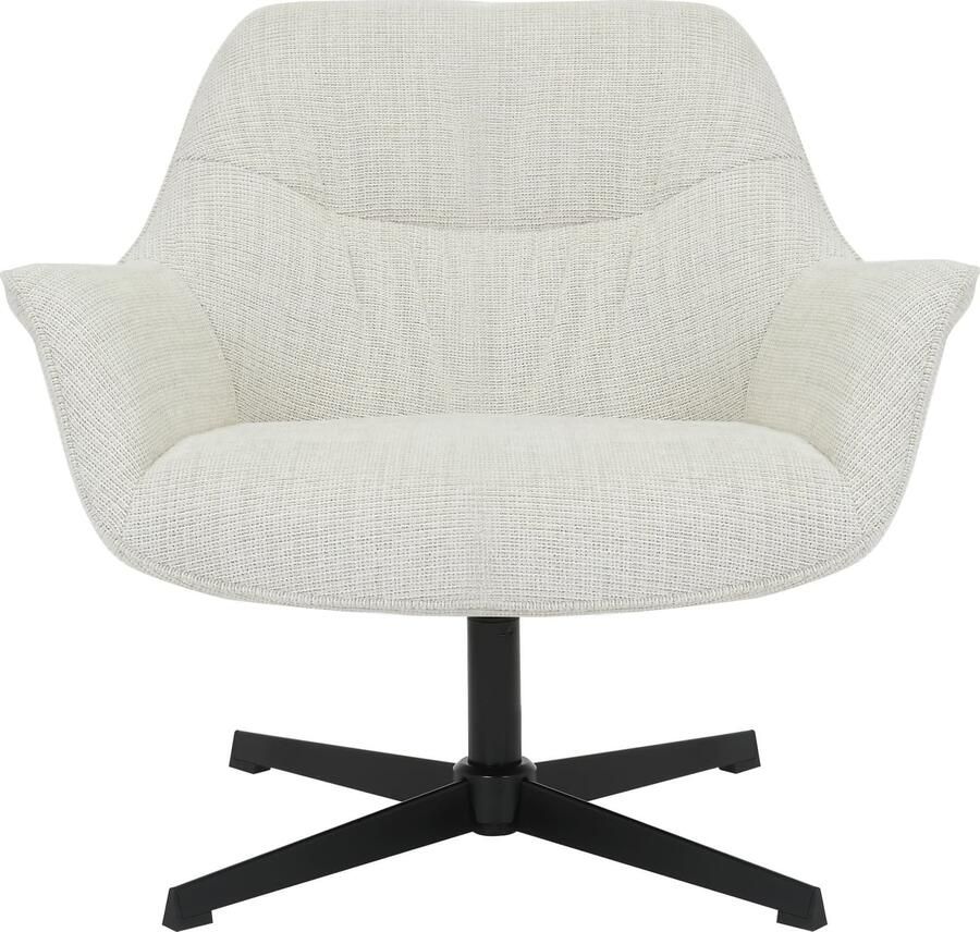 Livingfurn | Fauteuil Daphne Greige | Zitmeubels woonkamer | Fauteuil