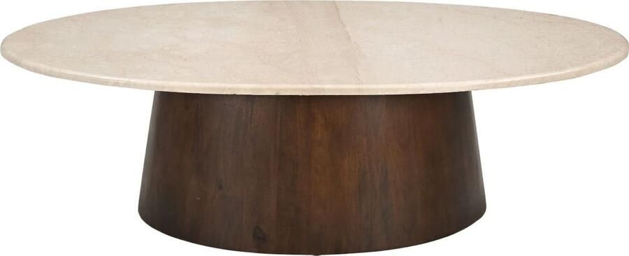Livingfurn | Salontafel Bottecino Oval 120cm | Woonkamertafels | Salontafel