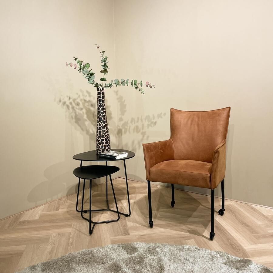 Livingfurn | Salontafel Brix Ivy black set 2 | Woonkamertafels | SalontafelSalontafelset