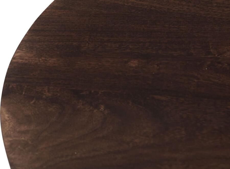 Livingfurn | Salontafel Salvator Walnut Oval 120 | Woonkamertafels | Salontafel