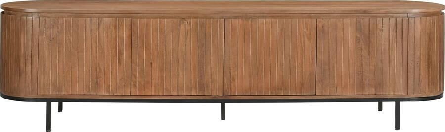 Livingfurn | Tv-dressoir Noor Natural 210cm | Woonkamer meubels | Tv-dressoirTv-meubel - Foto 2