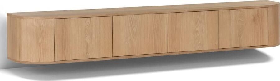 Livingfurn | Tv-dressoir Novero Zwevend 220cm | Woonkamer meubels | Tv-dressoir | Tv-meubel