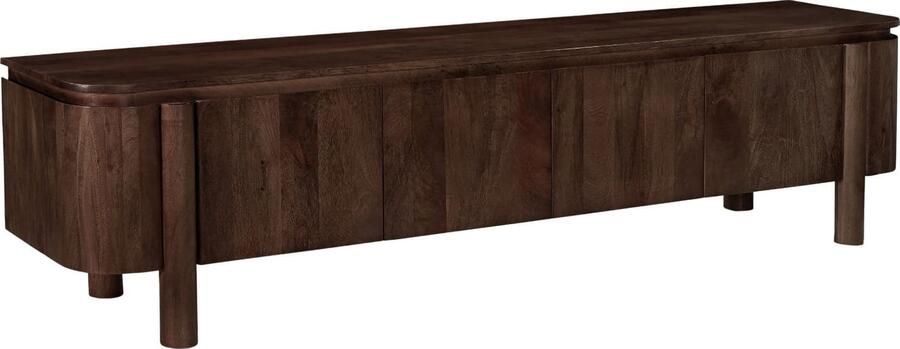 Livingfurn | Tv-dressoir Salano Brown 210 cm | Woonkamer meubels | Tv-dressoir | Tv-meubel