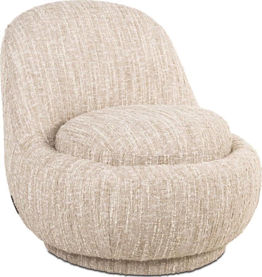 Richmond Interiors Richmond Fauteuil Arlanda Geweven stof Beige