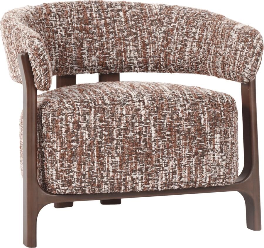 Richmond Interiors Richmond Fauteuil Dalara Geweven stof en beukenhout Hazel