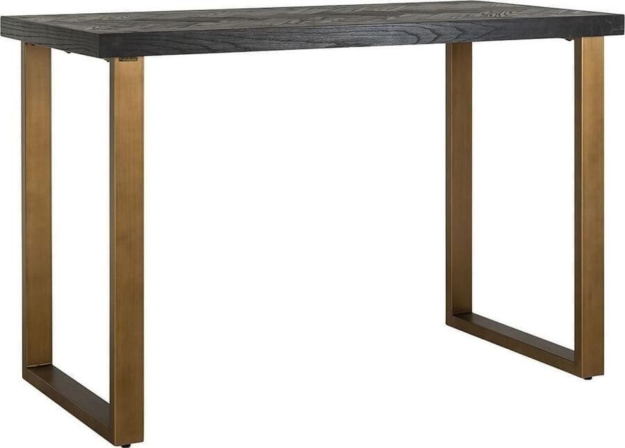 Richmond Interiors Richmond Bartafel 'Blackbone' Brass Eikenhout en metaal 160 x 80cm