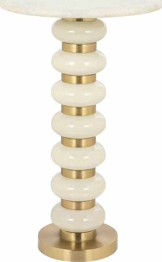 Richmond Interiors | Bijzettafel Barbara white | Woonkamertafels | Bijzettafel