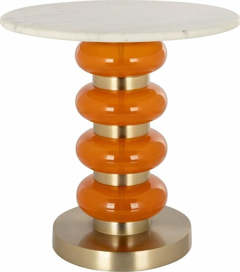 Richmond Interiors | Bijzettafel Boann orange | Woonkamertafels | Bijzettafel