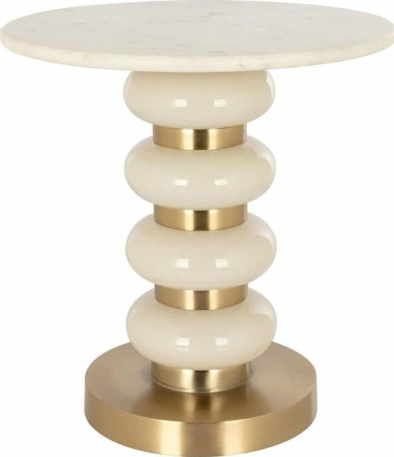 Richmond Interiors | Bijzettafel Boann white | Woonkamertafels | Bijzettafel