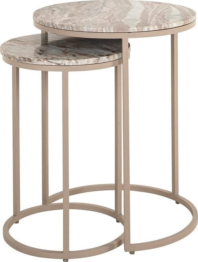 Richmond Interiors | Bijzettafel Fairfax set van 2 | Woonkamertafels | BijzettafelBijzettafelset