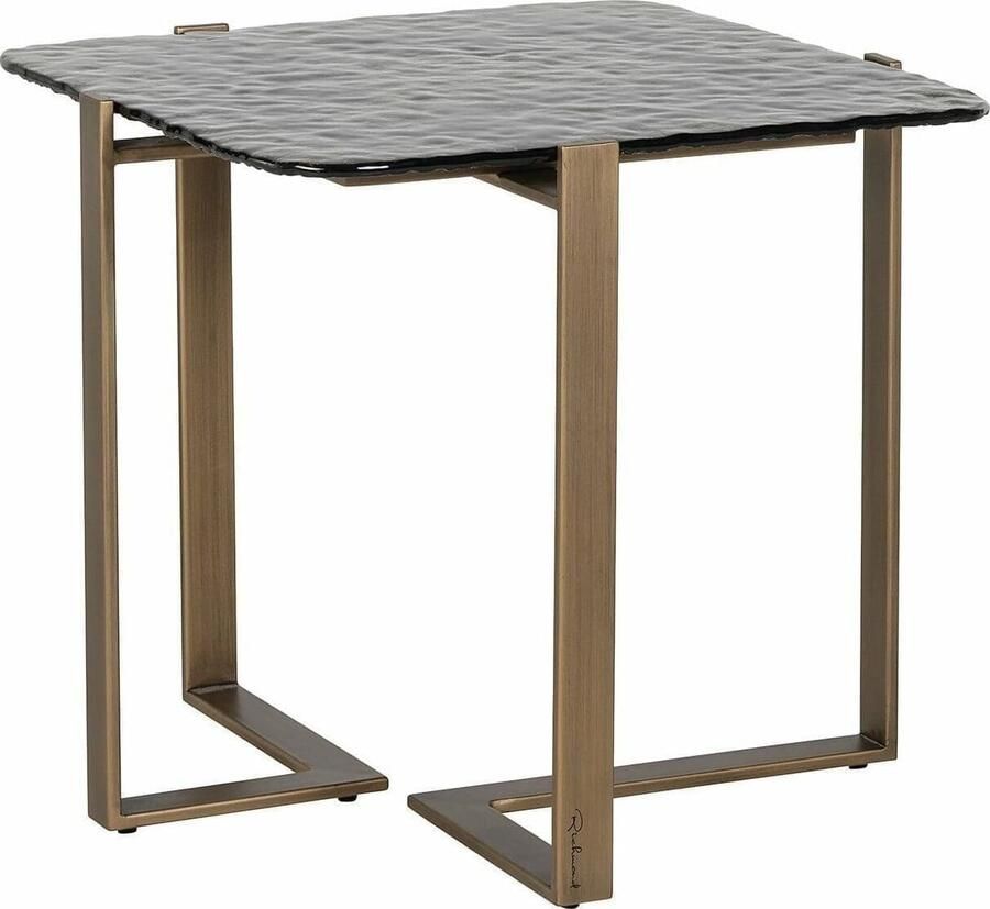 Richmond Interiors Richmond Bijzettafel Sterling 55 x 55cm Brons Vierkant