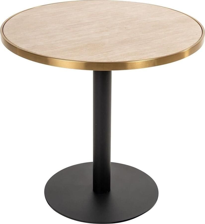 Richmond Interiors | Bistrotafel Brazza 80Ø | Woonkamertafels | Eettafel