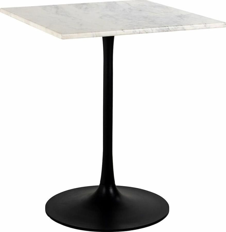 Richmond Interiors | Bistrottafel Carlten wit vierkant | Woonkamertafels | Bijzettafel