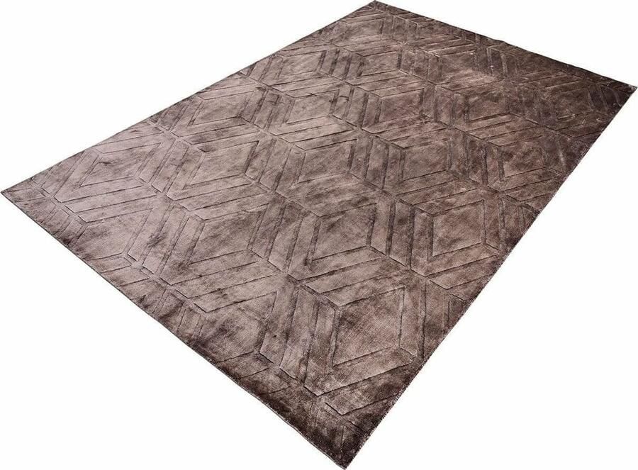 Richmond Interiors | Carpet Yoeri dark brown 200x300 | Woonaccessoires | Vloerkleed