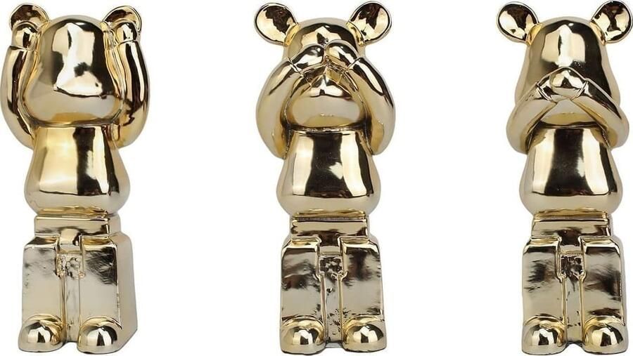 Richmond Interiors | Deco object Berna set van 3 | Woonaccessoires | Beeld