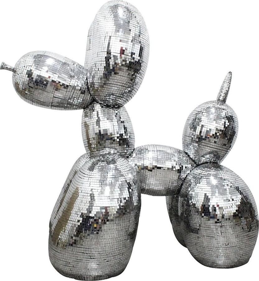 Richmond Interiors | Dog deco object spiegel | Woonaccessoires | Beeld