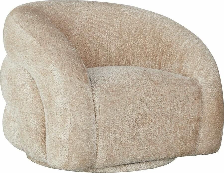 Richmond Interiors | Draaifauteuil Arcus lovely beige | Zitmeubels woonkamer | Draaifauteuil