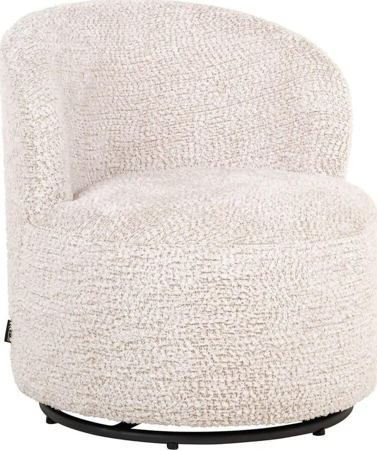 Richmond Interiors | Draaistoel kids Jackie lovely cream | Zitmeubels woonkamer | Fauteuil