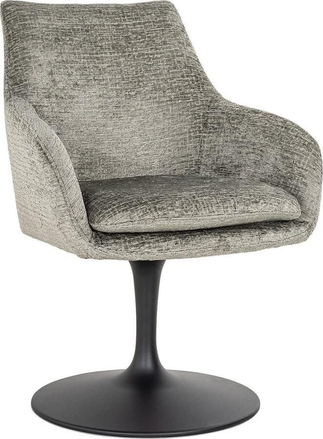 Richmond Interiors | Draaistoel Marlon thyme fusion | Zitmeubels eetkamer | Armstoel