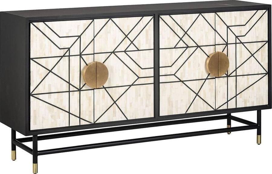 Richmond Interiors | Dressoir Novas 4-deuren | Woonkamer meubels | Dressoir