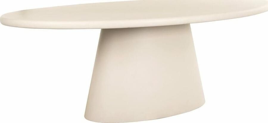 Richmond Interiors Richmond Ovale Eettafel Clayton 220 x 115cm Beige Ovaal