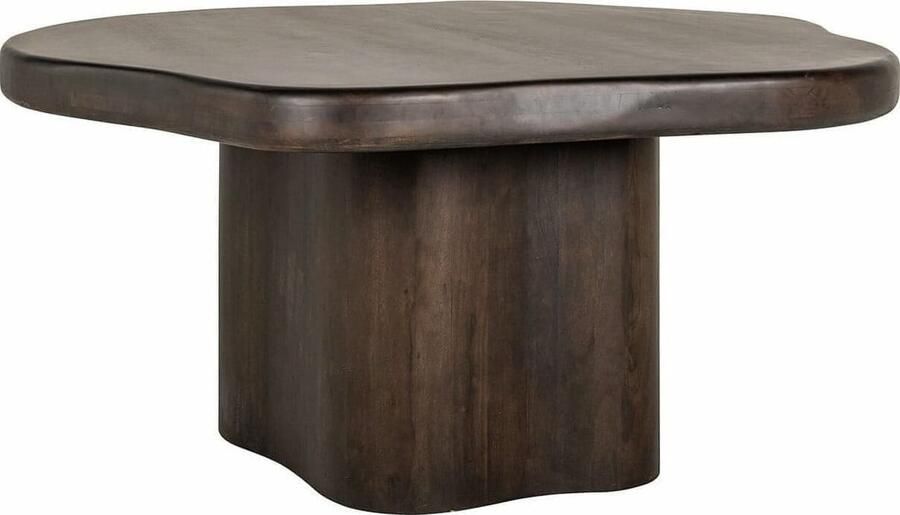 Richmond Interiors Richmond Organische Eettafel Sherman Acaciahout 151 x 151cm Bruin