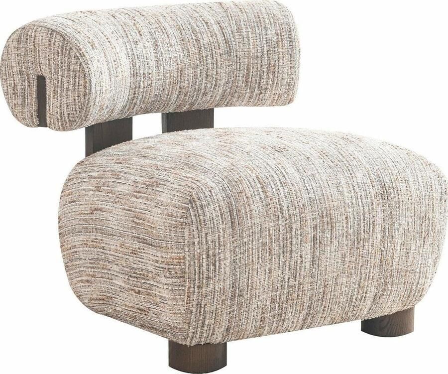 Richmond Interiors | Fauteuil Arabella greige coco | Zitmeubels woonkamer | Fauteuil