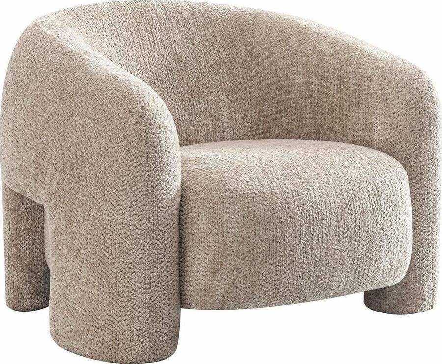 Richmond Interiors | Fauteuil Milania lovely beige | Zitmeubels woonkamer | Fauteuil