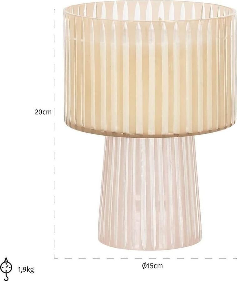 Richmond Interiors | Glazen kandelaar Daivy | Woonaccessoires | Kandelaar