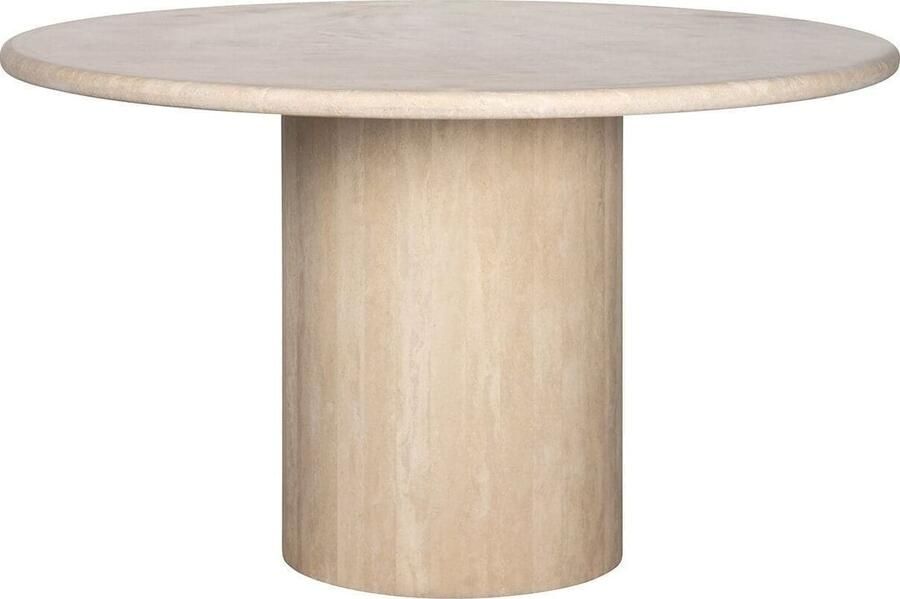 Richmond Interiors | Ronde eettafel Renaissance beige Travertine | Eettafels | Eettafel