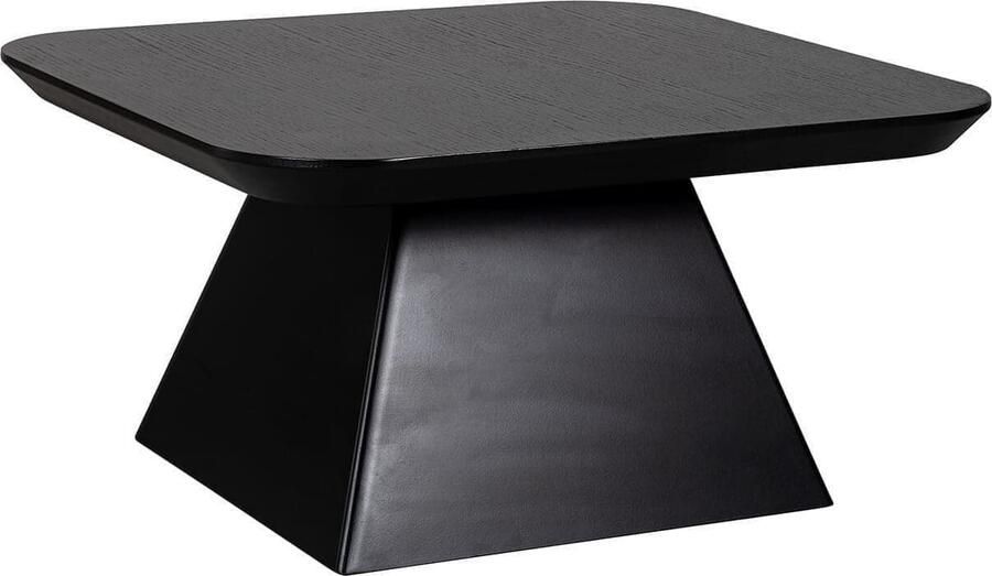 Richmond Interiors Richmond Salontafel Bonvoy Eiken 70 x 70cm Zwart Vierkant