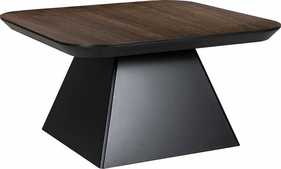 Richmond Interiors Richmond Vierkante Salontafel Bonvoy Eiken 70 x 70cm Bruin