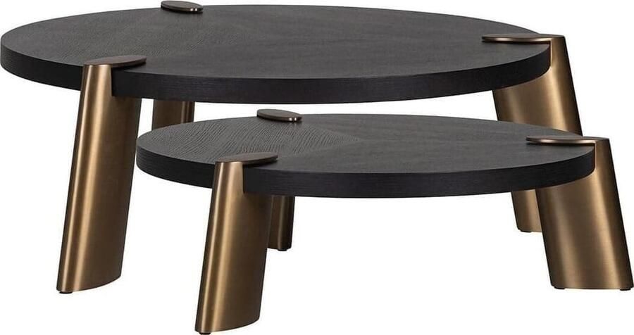 Richmond Interiors | Salontafel Brody set van 2 | Woonkamertafels | Salontafel