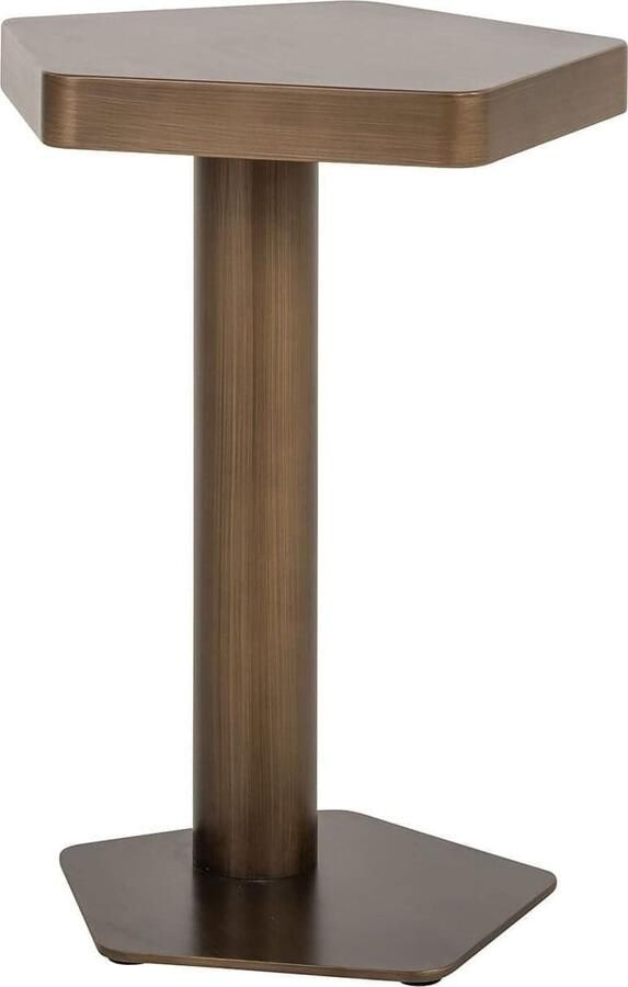 Richmond Interiors Richmond Laptoptafel Hexa 45 x 44cm Brushed Gold
