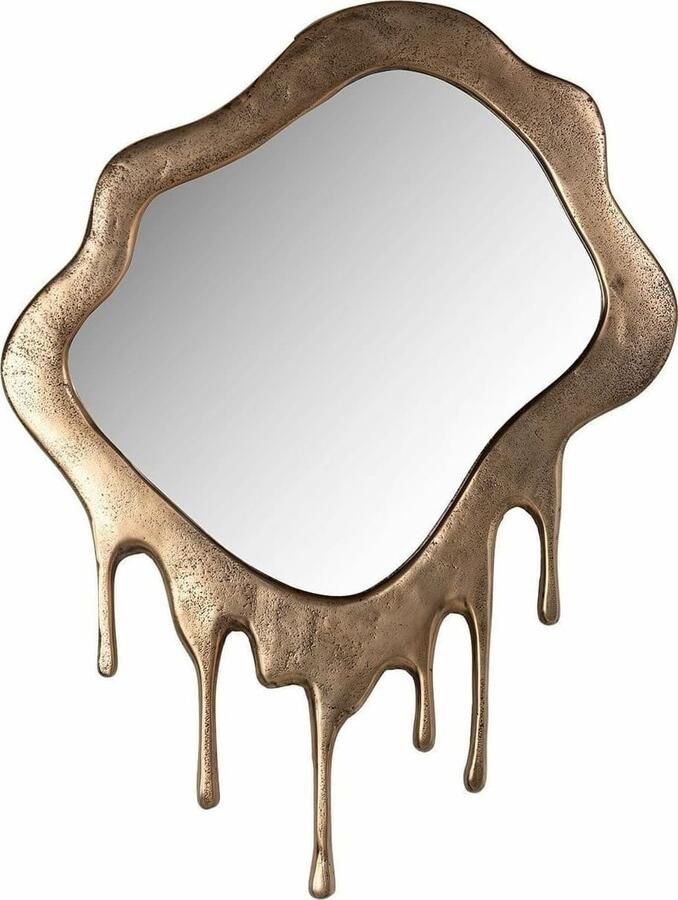 Richmond Interiors Richmond Spiegel Drops 74 x 56cm Brushed Gold