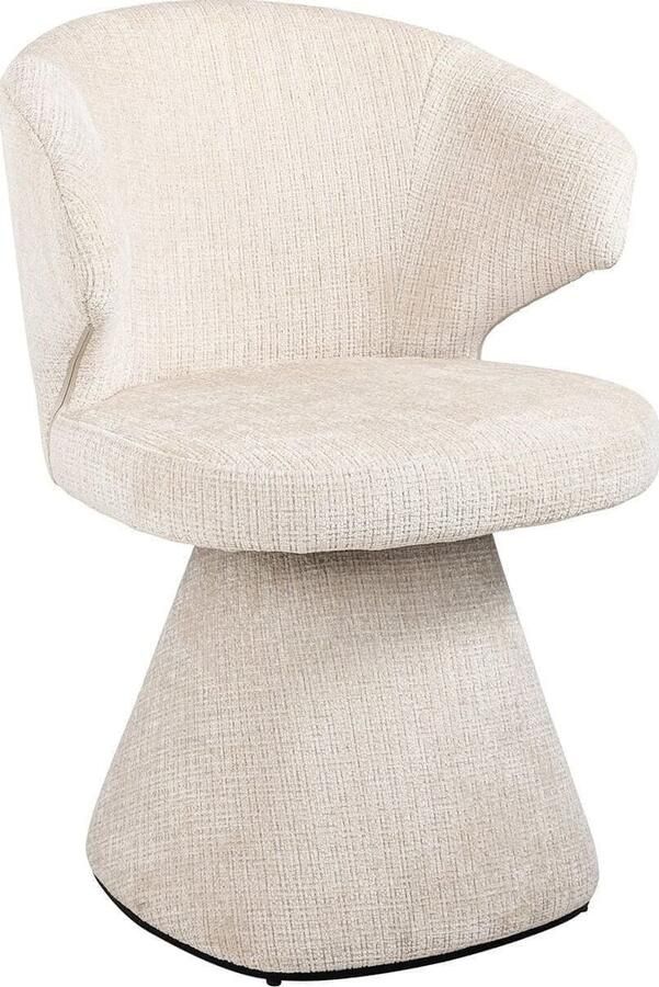 Richmond Interiors | Stoel Gatsbi beige chenille fire retardant | Eetkamerstoelen | Eetkamerstoel