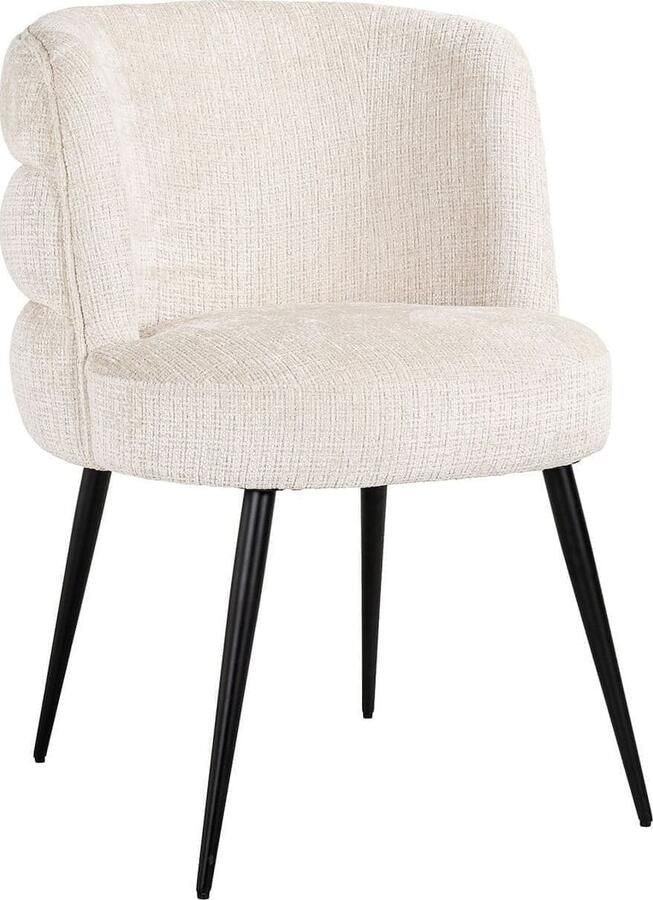 Richmond Interiors | Stoel Stella beige chenille fire retardant | Eetkamerstoelen | Eetkamerstoel