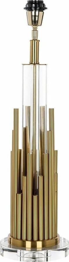 Richmond Interiors Richmond Tafellamp Dex 58cm hoog Brushed Gold (excl. kap)