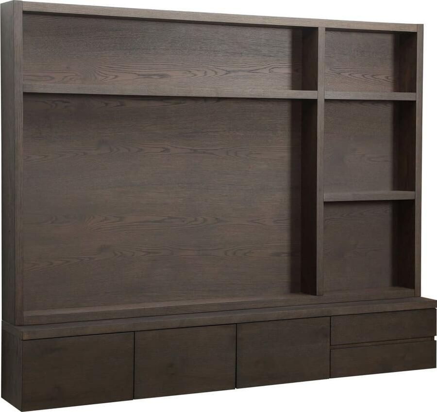 Richmond Interiors | TV-meubel Lachance brown 3-doors 2-drawers | Woonkamer meubels | Tv-dressoirTv-meubel