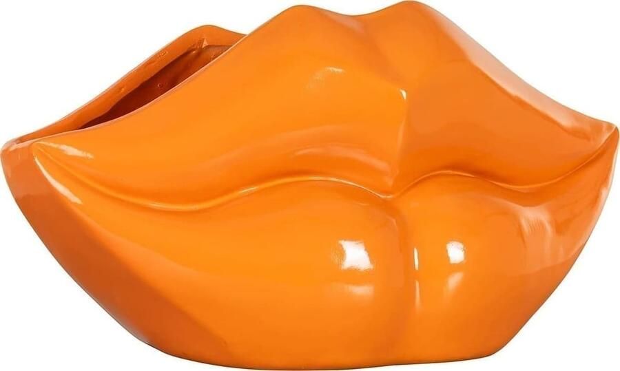 Richmond Interiors | Vaas Lippo oranje | Woonaccessoires | Vaas