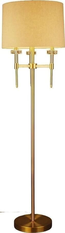 Richmond Interiors Richmond Vloerlamp Josie 161cm hoog Brushed Gold