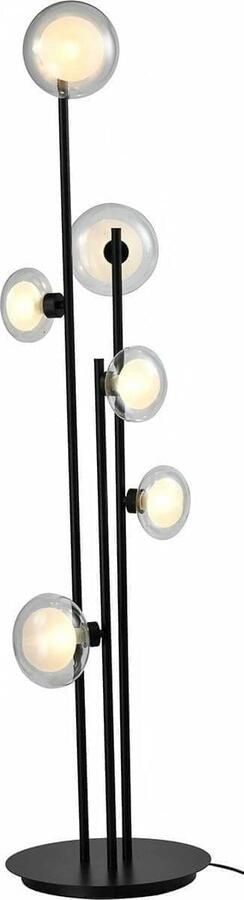 Richmond Interiors | Vloerlamp Luva zwart | Woonaccessoires | Wandlamp