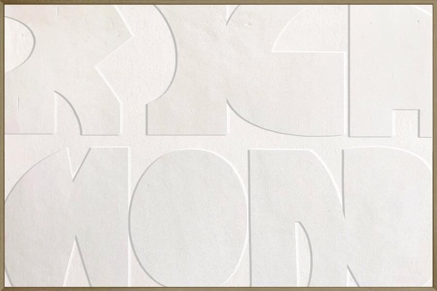 Richmond Interiors | Wall art Decadence white | Woonaccessoires | Wanddecoratie