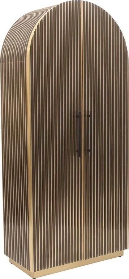 Richmond Interiors Richmond Opbergkast Les Arcs Brass 180 x 80cm Brushed gold