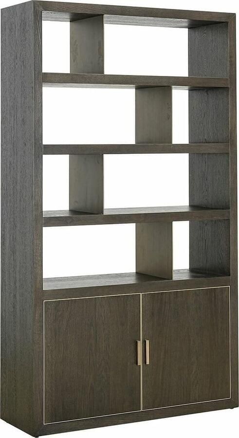 Richmond Interiors | Wandkast Rivertree 3-planken 2-deurs | Woonkamer meubels | Kast